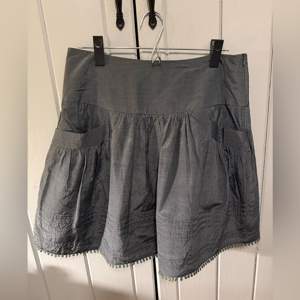 Kensie Elegant Gray Skirt